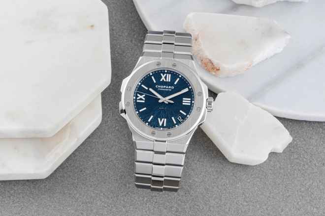  Chopard Alpine Eagle 41 Stahl Automatik Ref. 298600-3001 B&P 2024 