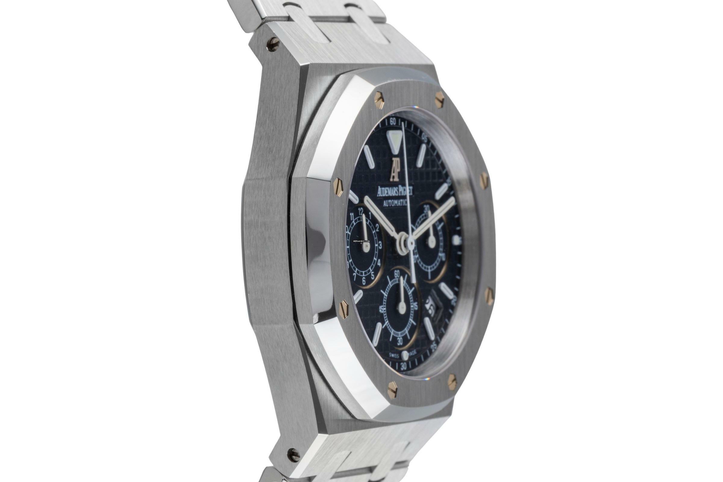 Thumbnail von Audemars Piguet Royal Oak Chronograph Kasparov Chronograph Ref. 25860ST.OO.1110ST.03 B&P