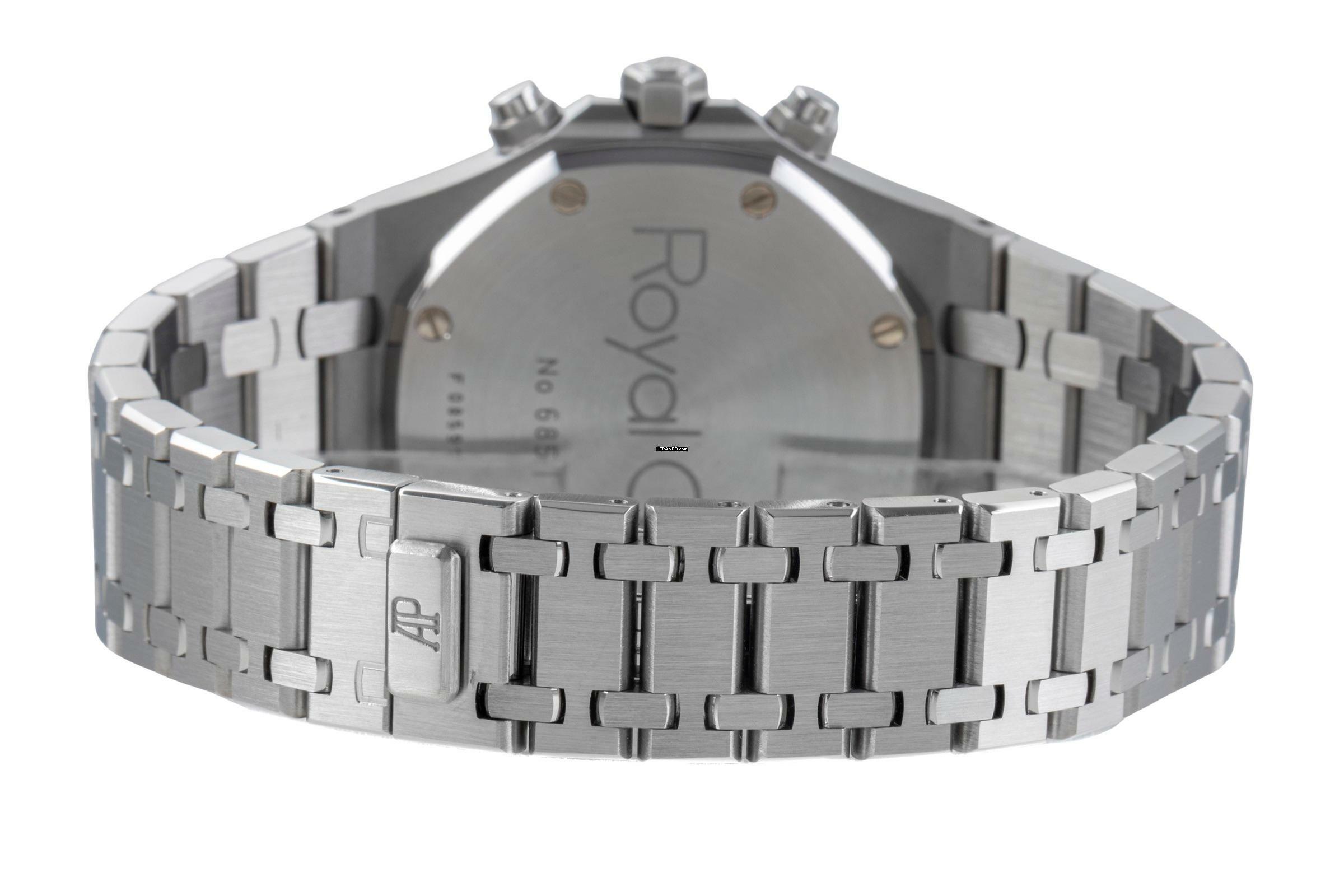 Thumbnail von Audemars Piguet Royal Oak Chronograph Kasparov Chronograph Ref. 25860ST.OO.1110ST.03 B&P