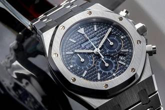 Thumbnail von Audemars Piguet Royal Oak Chronograph Kasparov Chronograph Ref. 25860ST.OO.1110ST.03 B&P