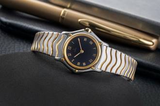 Thumbnail von Ebel Sport Classique Lady Black Dial Stahl / Gold Damenuhr Ref. 1057901