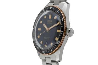 Thumbnail von Oris Divers Sixty Five Stahl/Bronze Automatik Ref 01 733 7707 4354 Box & Papiere