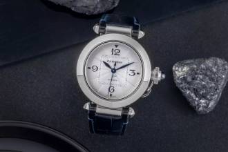 Thumbnail von Cartier Pasha de Cartier Lady Automatik Stahl Damenuhr Ref. WSPA0013