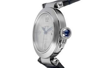 Thumbnail von Cartier Pasha de Cartier Lady Automatik Stahl Damenuhr Ref. WSPA0013