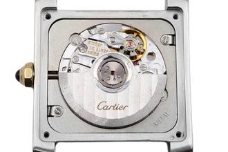 Thumbnail von Cartier Tank Française Stahl / Gold Automatik Medium Size Ref. W51005Q4 B&P