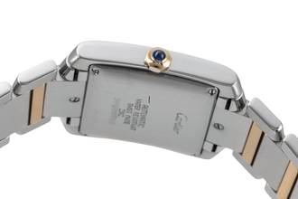 Thumbnail von Cartier Tank Française Stahl / Gold Automatik Medium Size Ref. W51005Q4 B&P