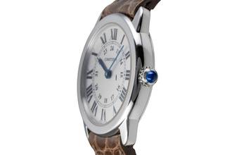 Thumbnail von Cartier Ronde Solo de Cartier Edelstahl Quarz Damenuhr Ref. W6700155 2933