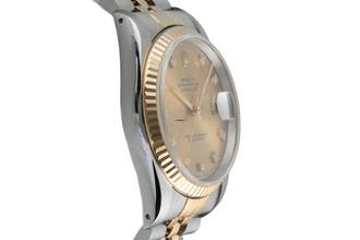 Thumbnail von Rolex Datejust 36 Stahl / Gold Diamond Dial Automatik Herrenuhr Ref. 16233