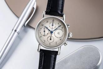 Thumbnail von Chronoswiss Chronometer Chronograph Automatik Herren Ref. CH7523 B&P 1992