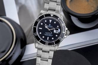 Thumbnail von Rolex Submariner Date 1000ft Oyster Edelstahl Automatik Ref. 16610T Z-Serie