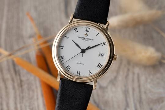  Vacheron Constantin Patrimony 18K (0,750) Gold Ref. 47014/000J-3 Papiere 1998 