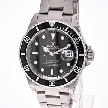  Rolex Submariner Date 40 – M-Series Rehaut – NOS – 16610 – NEW & Unworn – 2008 Full Set Lc100 
