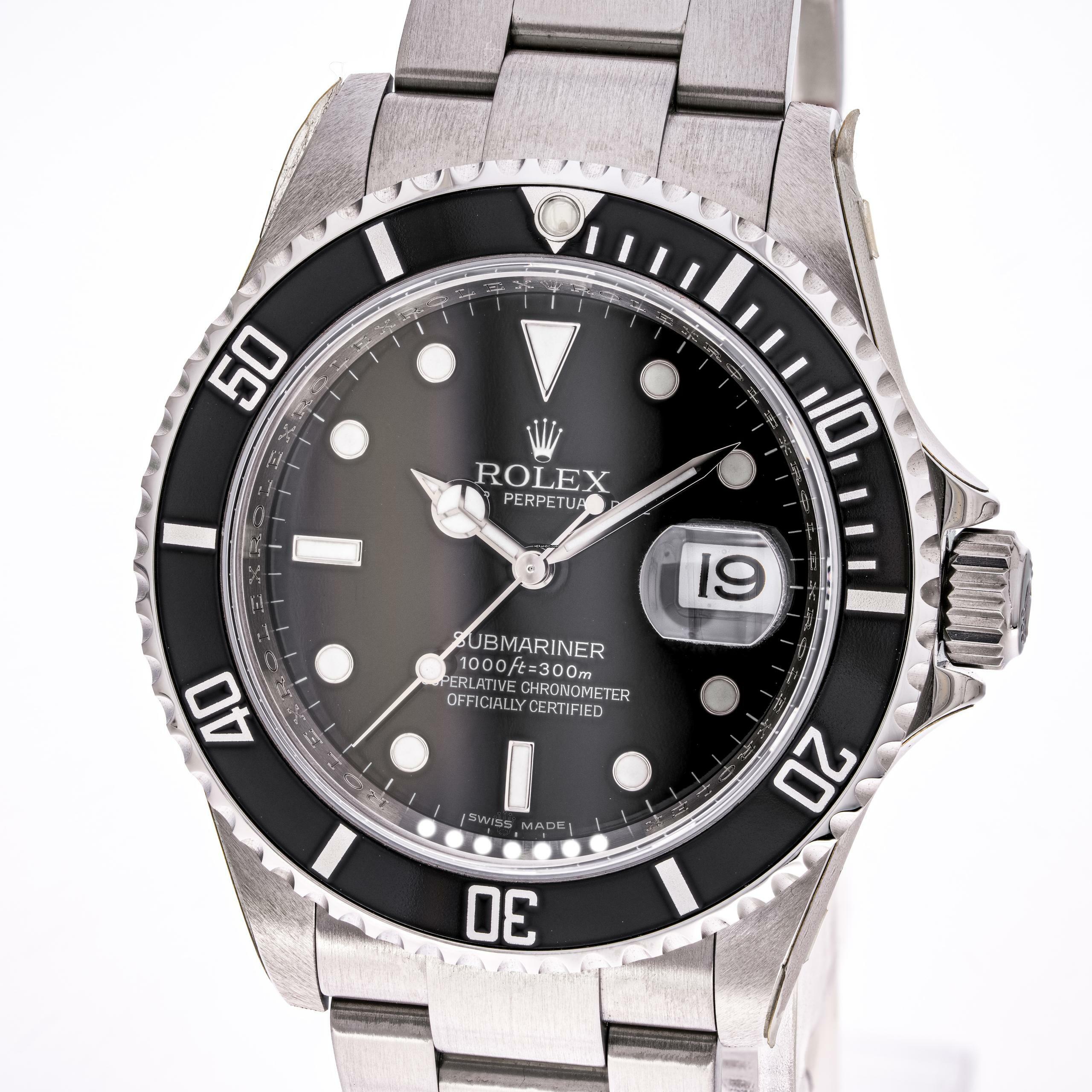 Rolex Submariner Date 40 – M-Series Rehaut – NOS – 16610 – NEW & Unworn – 2009 Full Set Lc170