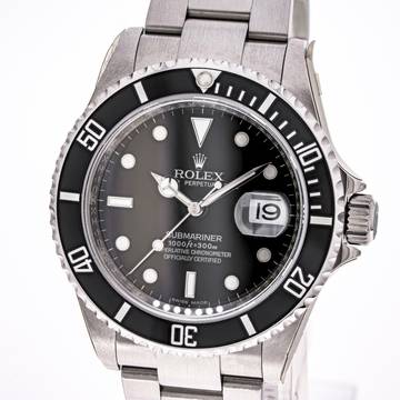  Rolex Submariner Date 40 – M-Series Rehaut – NOS – 16610 – NEW & Unworn – 2009 Full Set Lc170 