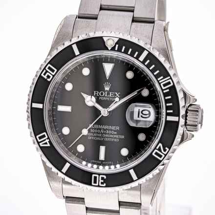  Rolex Submariner Date 40 – M-Series Rehaut – NOS – 16610 – NEW & Unworn – 2009 Full Set Lc170 