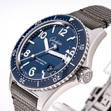 Thumbnail von Glashütte Original SeaQ Panoramadatum Panorama Date 43 Blue – 1-36-13-02-81-34 – like NEW – 2022 Full Set