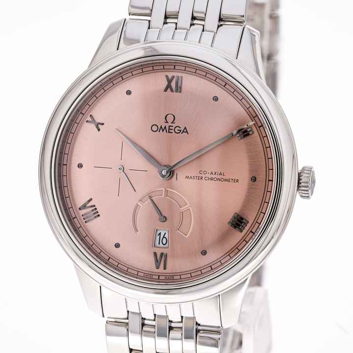  Omega De Ville Prestige 41 Pink – 434.10.41.21.10.001 – NEW & Unworn – 11/2025 Full Set 