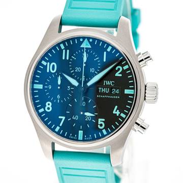  IWC Fliegeruhr Chronograph Pilot Titan Chronograph 41 AMG Petronas F1 – IW388108 – NEW & Unworn – 09/2025 Full Set 