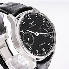 Thumbnail von IWC Portugieser Automatik 7 Days 42 Black – IW500703 – like NEW – 01/2022 Full Set