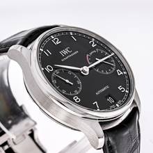 Thumbnail von IWC Portugieser Automatik 7 Days 42 Black – IW500703 – like NEW – 01/2022 Full Set