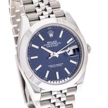 Thumbnail von Rolex Datejust 41 Blue Jubilee – 126300 – like NEW – 2022 Full Set