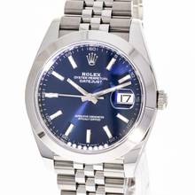 Thumbnail von Rolex Datejust 41 Blue Jubilee – 126300 – like NEW – 2022 Full Set