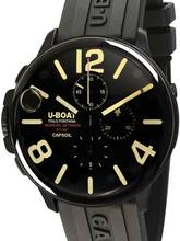 Thumbnail von U-Boat 8109/E Capsoil Chronograph DLC Herrenuhr 45mm 10ATM