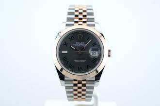 Thumbnail von Rolex Datejust 41 41mm Bicolor Jubilee Bracelet - Wimbledon Dial - Like New - Box+Papers 126301 2025