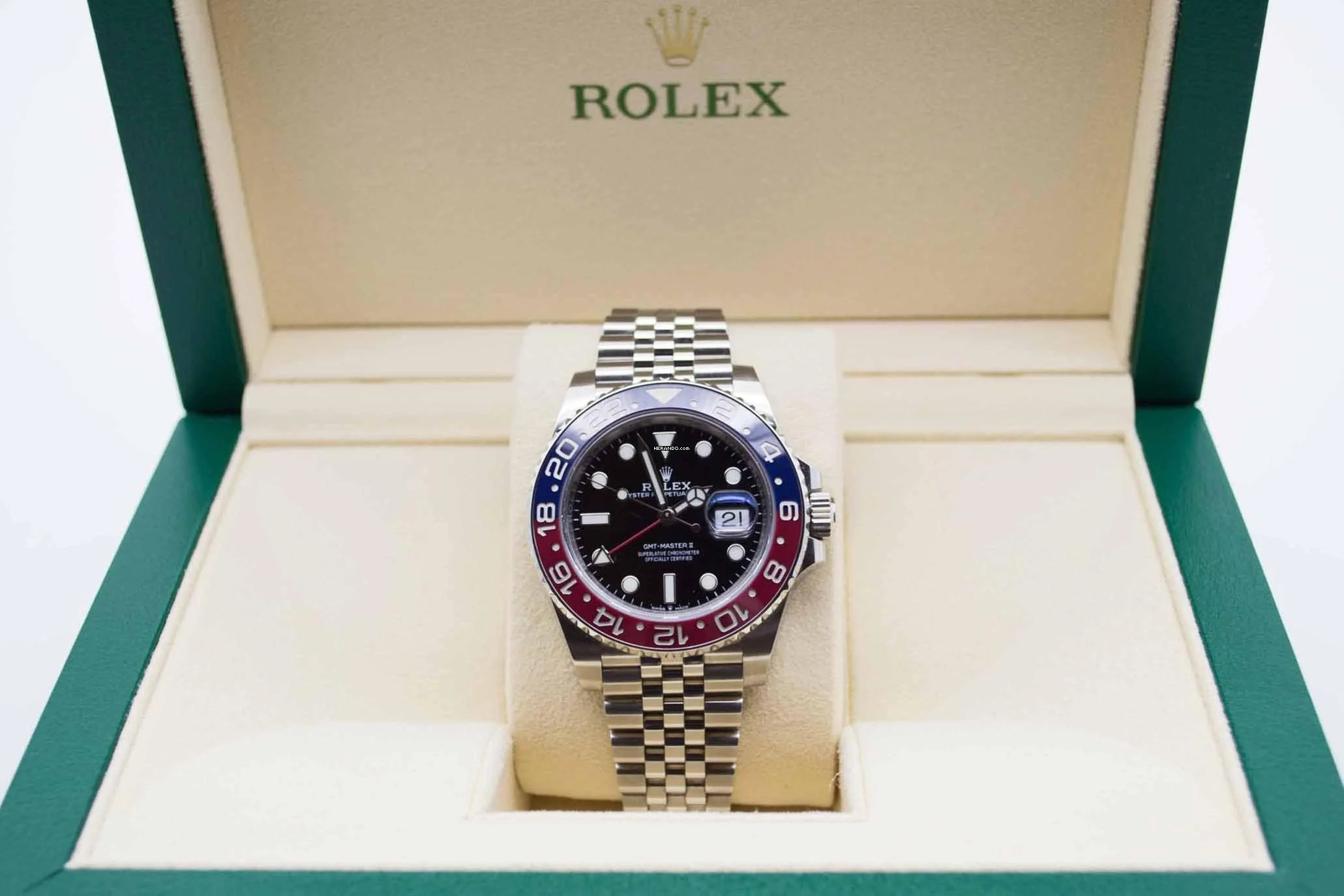 Thumbnail von Rolex GMT-Master II LC100 Fullset mit Wempe Erstkaufrechnung