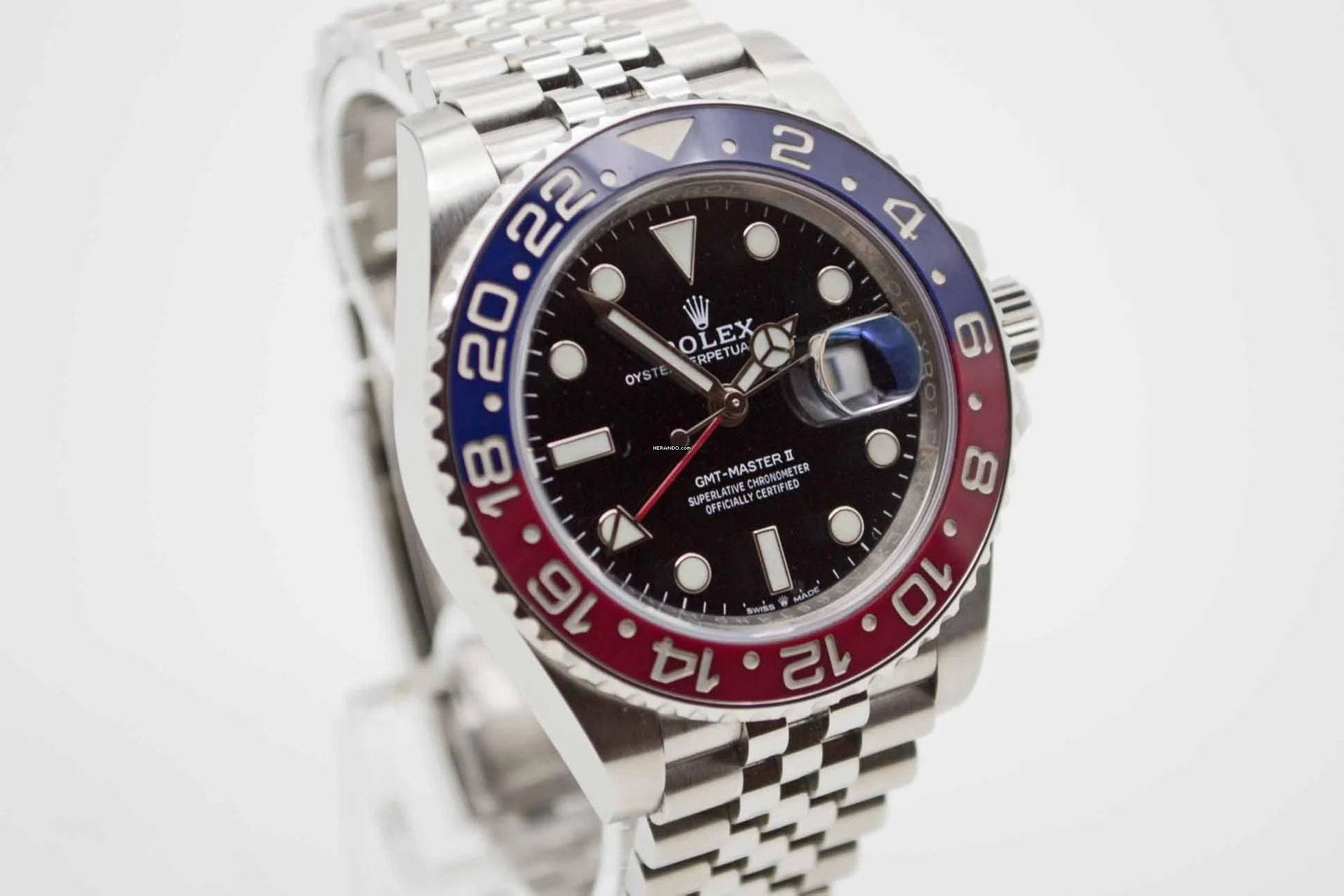 Thumbnail von Rolex GMT-Master II LC100 Fullset mit Wempe Erstkaufrechnung