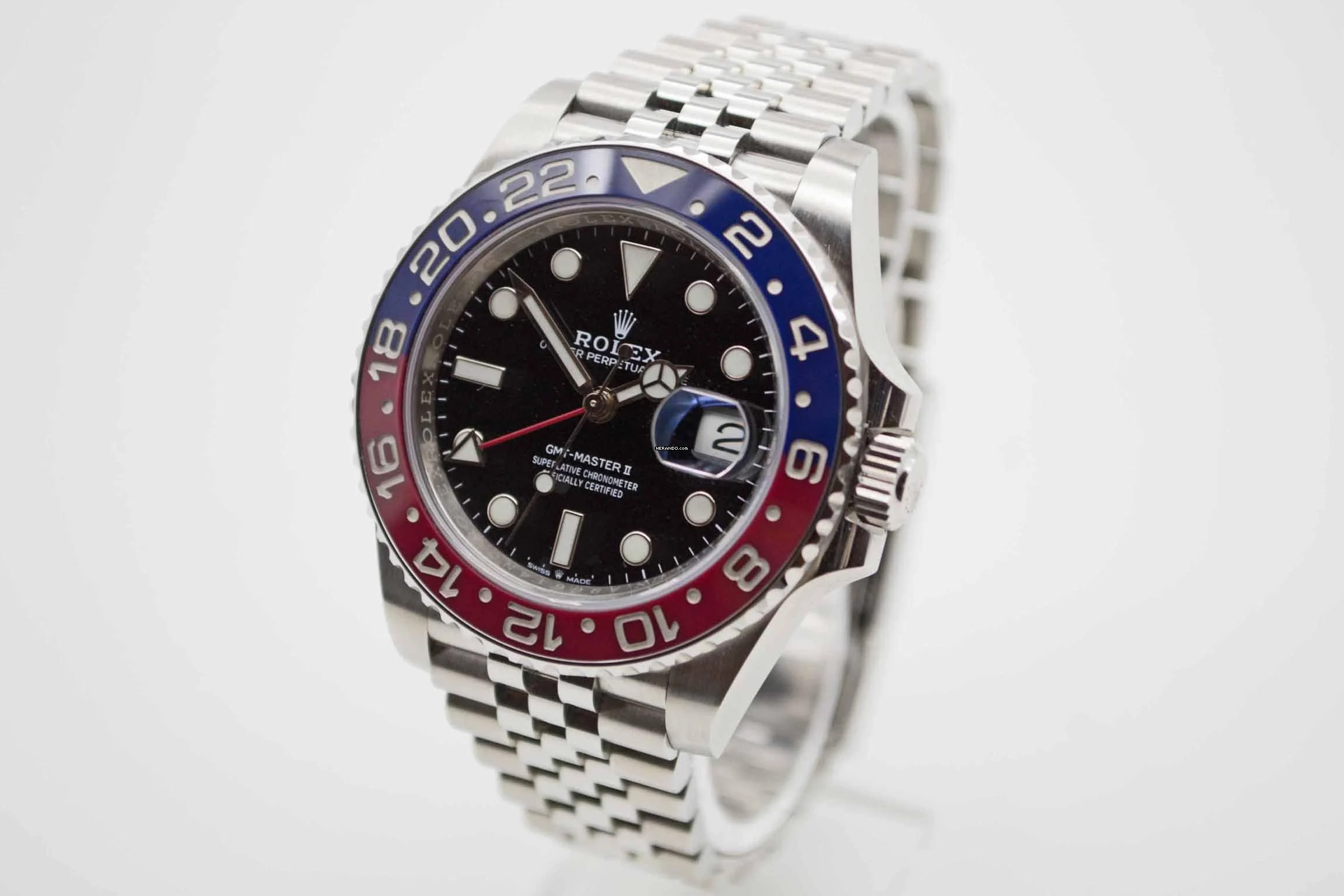 Thumbnail von Rolex GMT-Master II LC100 Fullset mit Wempe Erstkaufrechnung