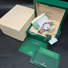 Thumbnail von Rolex GMT-Master II 116710BLNR Batman Oyster Bracelet Very Good Condition Full Set 2017 Service 2025