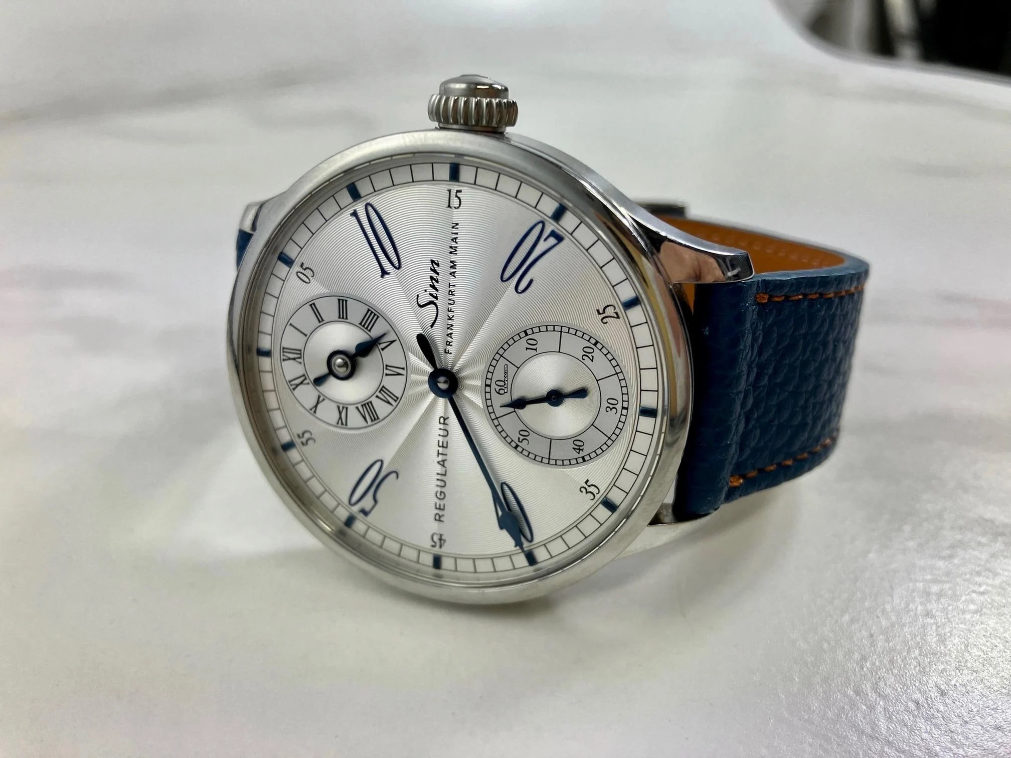 Thumbnail von Sinn 6100 Regulateur Blue Line 44mm / Box