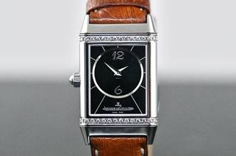 Thumbnail von Jaeger-LeCoultre Reverso Duetto Duo Diamond | 256.8.75 / Q2568402 | Full Set | Steel