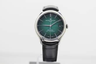 Thumbnail von Baume & Mercier Clifton Baumatic Green Dial REF. M0A10592//GREEN DIAL//BAUMATIC//5 DAYS-CHRONOMETER#6 KS