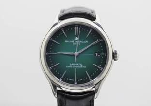 Thumbnail von Baume & Mercier Clifton Baumatic Green Dial REF. M0A10592//GREEN DIAL//BAUMATIC//5 DAYS-CHRONOMETER#6 KS