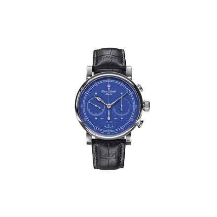 Chronograph III S – limitiert - Schaltrad & Sichtboden - Blaues Zifferblatt - Ø 44 mm - 60 h Gangreserve