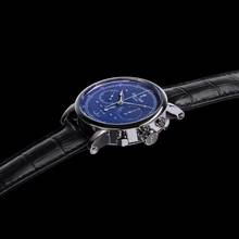 Thumbnail von Chronograph III S – limitiert - Schaltrad & Sichtboden - Blaues Zifferblatt - Ø 44 mm - 60 h Gangreserve