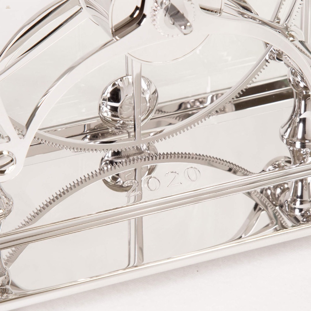 Thumbnail von Tischuhr Rosemary - Skelettuhr mit 8 Tage Werk