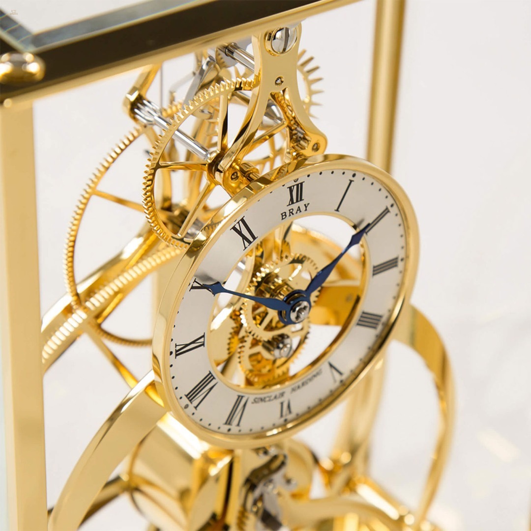 Thumbnail von Tischuhr Rosemary - Skelettuhr mit 8 Tage Werk