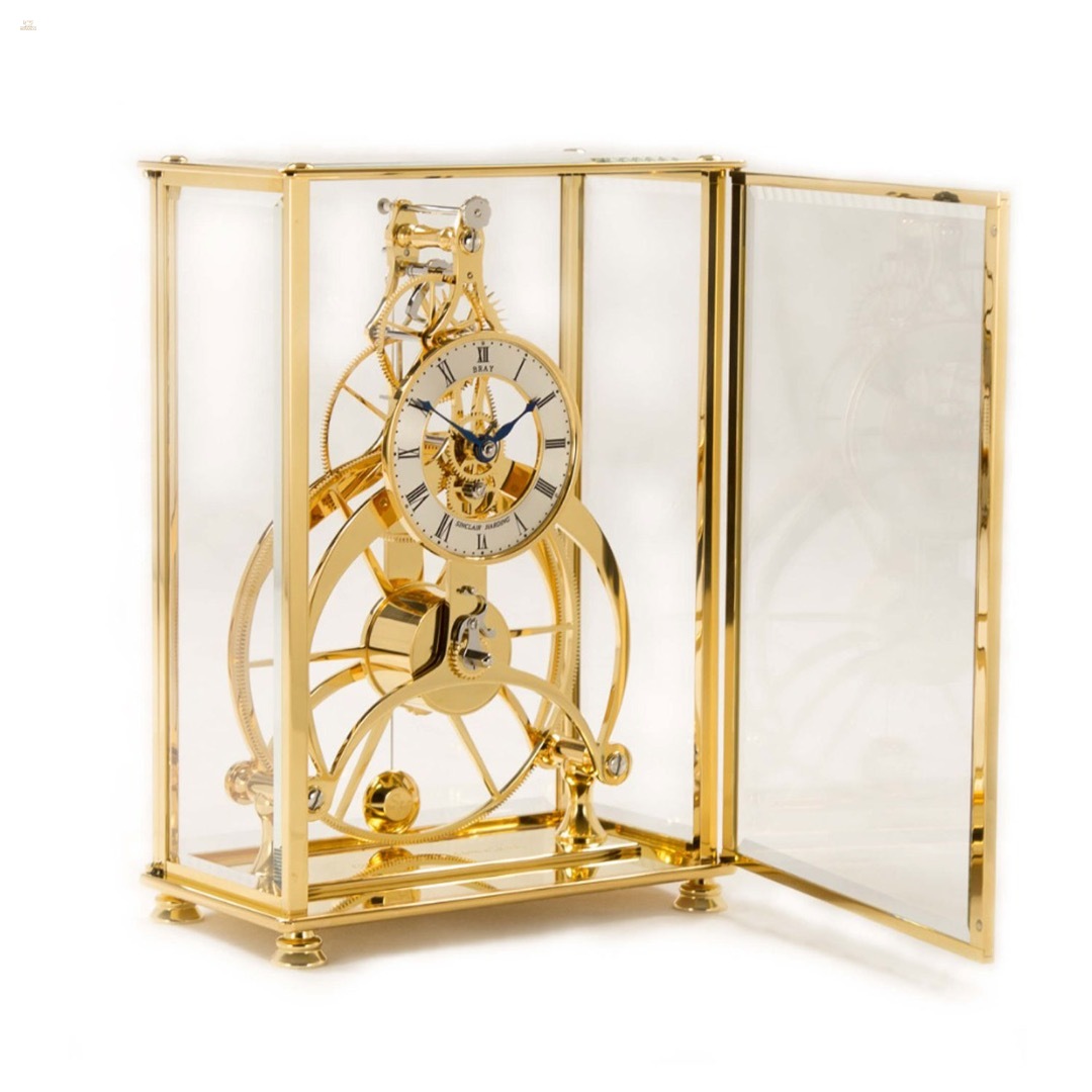 Thumbnail von Tischuhr Rosemary - Skelettuhr mit 8 Tage Werk