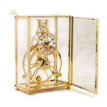 Thumbnail von Tischuhr Rosemary - Skelettuhr mit 8 Tage Werk