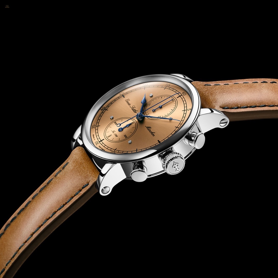 Thumbnail von Chronograph 66 - limitiert - Champagner Zifferblatt