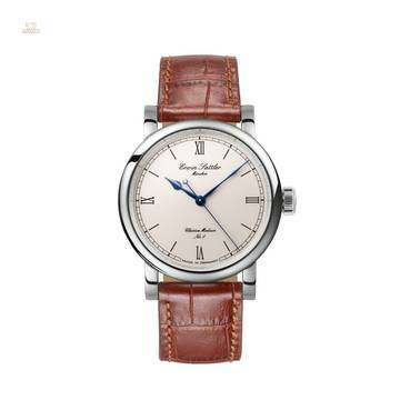 Classica Medium – Automatik - Silbernes Zifferblatt - Stahlgehäuse