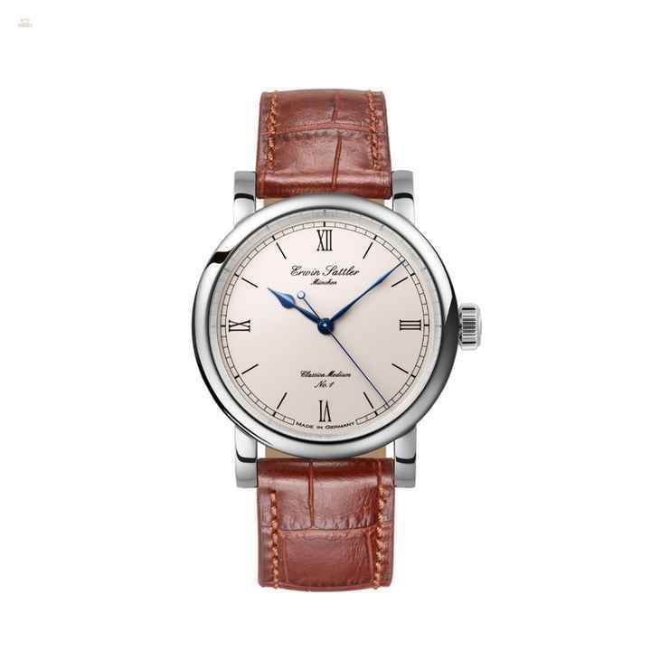 Classica Medium – Automatik - Silbernes Zifferblatt - Stahlgehäuse