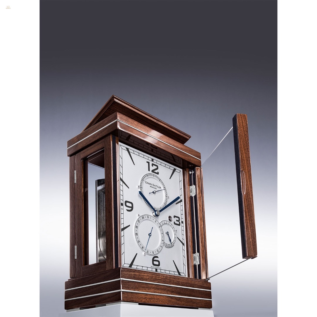 Thumbnail von Metrica II – Moderne Tischuhr mit 15 Tage Werk