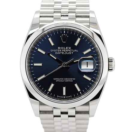  Rolex Datejust 36 Ref.126200 Blue Dial Jubilee 