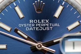 Thumbnail von Rolex Datejust 36 Ref.126200 Blue Dial Jubilee