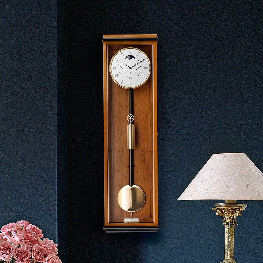 Thumbnail von Classica K 100 – Mechanische Wanduhr mit Mondphase & Kalendar