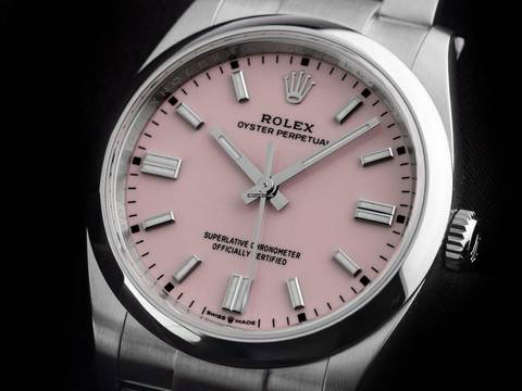  Rolex Oyster Perpetual 36 Candy Pink Ref.126000 2025 Full Set Ungetragen 
